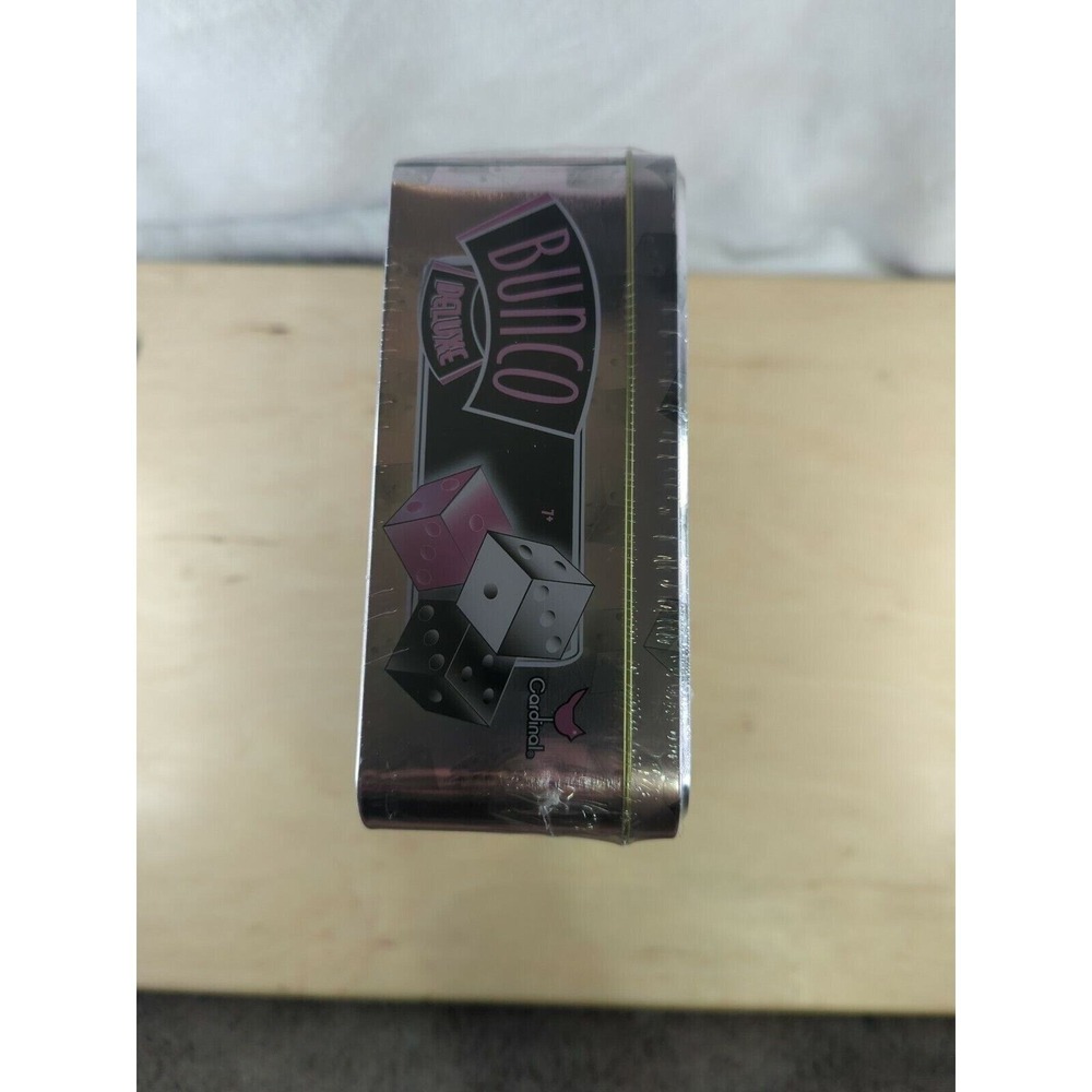 Bunco Deluxe Dice Game Cardinal Industries Pink Silver Tin Breast Cancer Edition - Picture 6 of 6